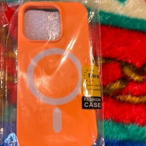 ♥️ NWT IPhone case for 15 Pro Orange